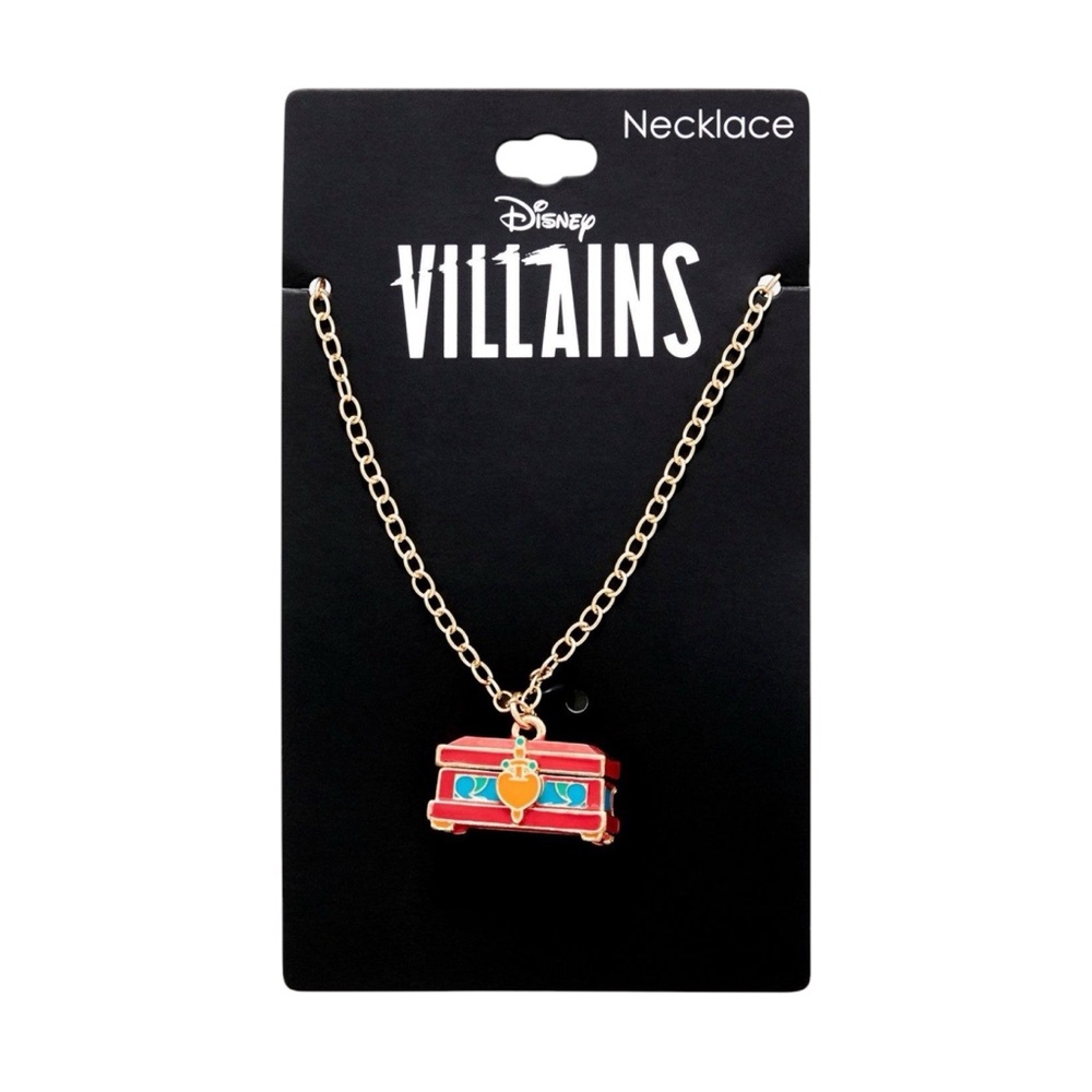 NEW Disney Villains Evil Queen Heart Box Locket Necklace